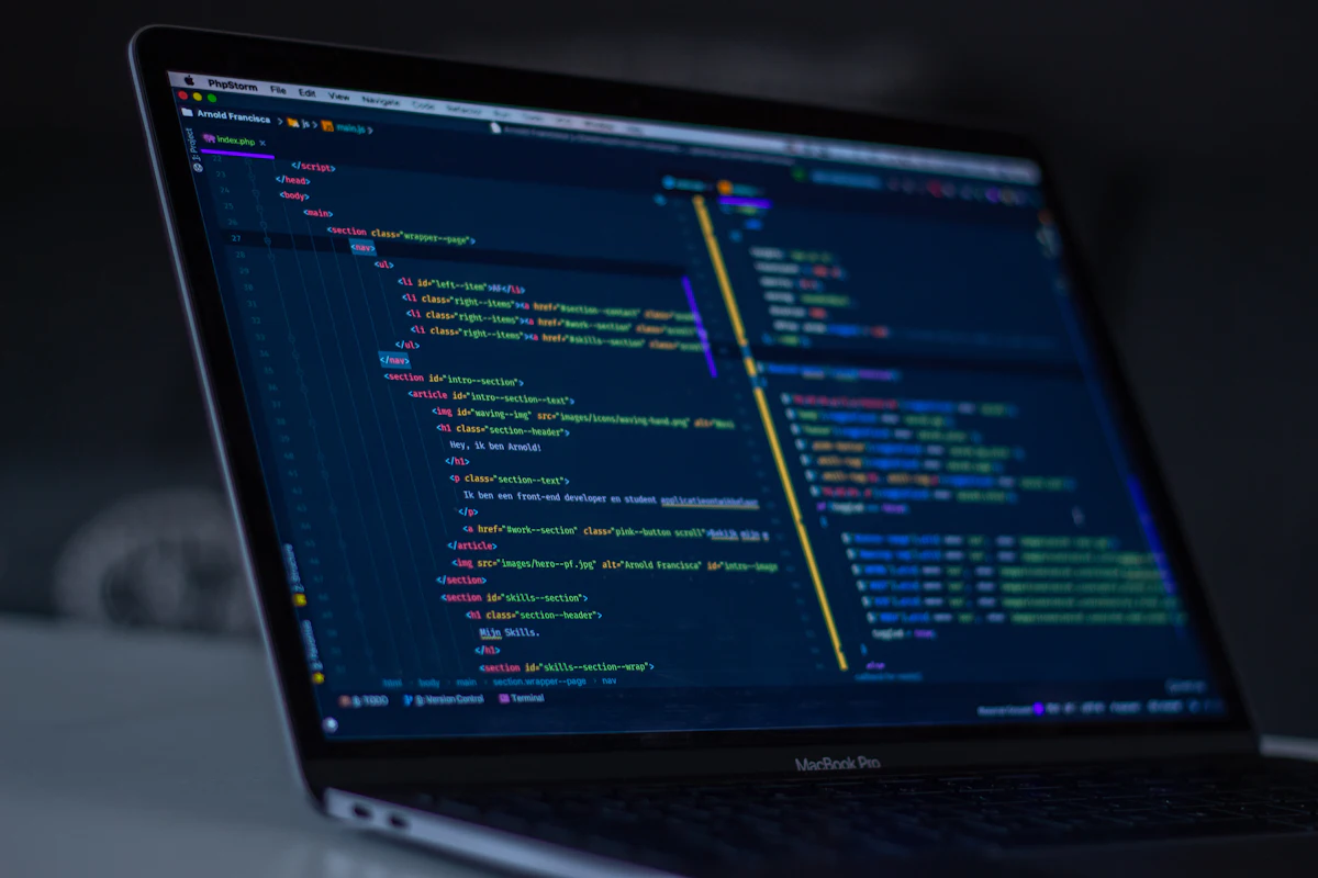 Code d’une application